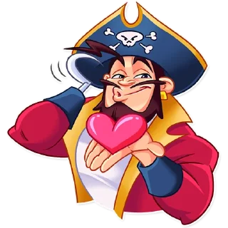 😘-Shiver Me Timbers, Telegram Sticker
