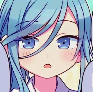 🤭-shizuku hinomori  :: @fStikBot, Telegram Sticker