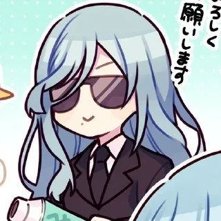 😎-shizuku hinomori  :: @fStikBot, Telegram Sticker