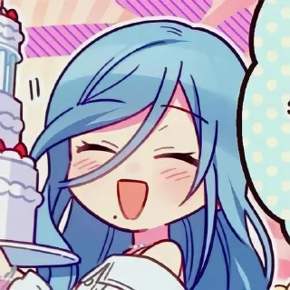 ☺️-shizuku hinomori  :: @fStikBot, Telegram Sticker