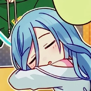😴-shizuku hinomori  :: @fStikBot, Telegram Sticker