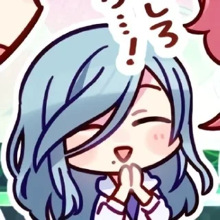 🤭-shizuku hinomori  :: @fStikBot, Telegram Sticker