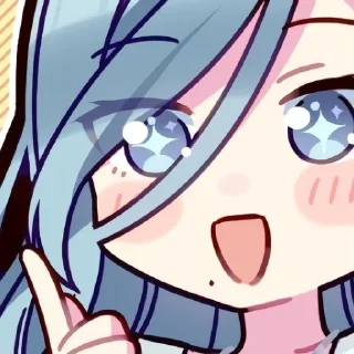 😁-shizuku hinomori  :: @fStikBot, Telegram Sticker