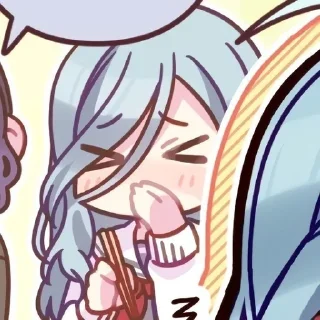 🥺-shizuku hinomori  :: @fStikBot, Telegram Sticker