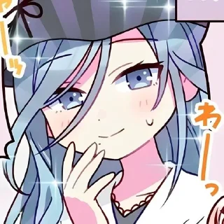 😊-shizuku hinomori  :: @fStikBot, Telegram Sticker