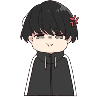 😠-Shota Collection Pack by @kyuubanstickers, Telegram Sticker