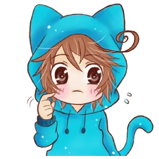 😕-Shota Collection Pack by @kyuubanstickers, Telegram Sticker