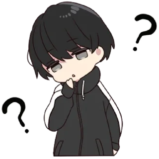 🤔-Shota Collection Pack by @kyuubanstickers, Telegram Sticker