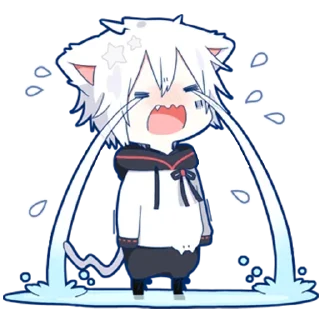 😭-Shota Collection Pack by @kyuubanstickers, Telegram Sticker