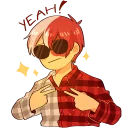 😎-Melika's Exclusive, Telegram Sticker