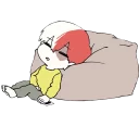 😪-Melika's Exclusive, Telegram Sticker