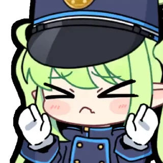 😣-Shupogaki X@acomu414 :: @fStikBot, Telegram Sticker