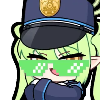😎-Shupogaki X@acomu414 :: @fStikBot, Telegram Sticker