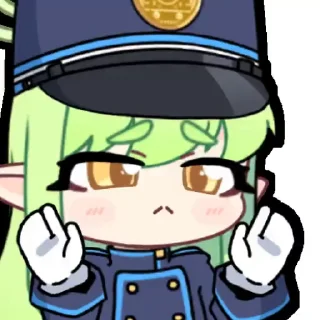 🫣-Shupogaki X@acomu414 :: @fStikBot, Telegram Sticker