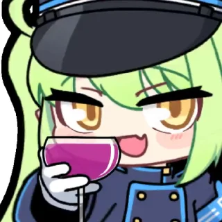 🍷-Shupogaki X@acomu414 :: @fStikBot, Telegram Sticker