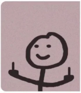 🖕-Random stickers, Telegram Sticker