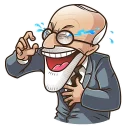 😂-Sigmund Freud, Telegram Sticker
