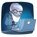 😛-Sigmund Freud, Telegram Sticker