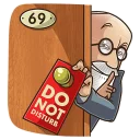 🔕-Sigmund Freud, Telegram Sticker