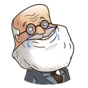 😐-Sigmund Freud, Telegram Sticker
