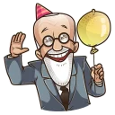 👋-Sigmund Freud, Telegram Sticker