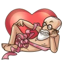 💝-Sigmund Freud, Telegram Sticker