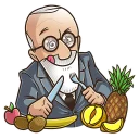 🍴-Sigmund Freud, Telegram Sticker