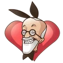 👯-Sigmund Freud, Telegram Sticker