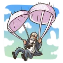 ✈-Sigmund Freud, Telegram Sticker