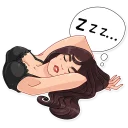 😴-Monica Bellucci, Telegram Sticker