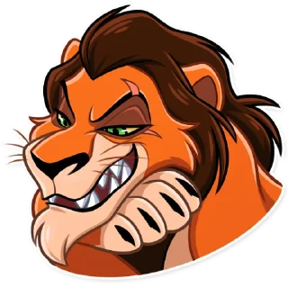 😈-Simba, Telegram Sticker