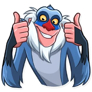 👍-Simba, Telegram Sticker