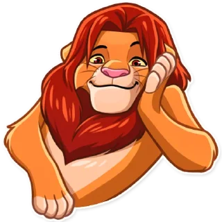 🙂-Simba, Telegram Sticker