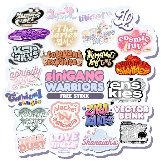 🍲-SiniGANG Stixx Collab!, Telegram Sticker