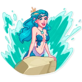 😄-Siren, Telegram Sticker