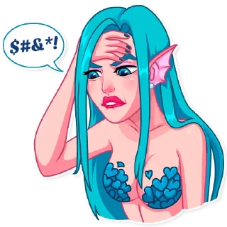 🤬-Siren, Telegram Sticker