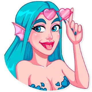 👅-Siren, Telegram Sticker