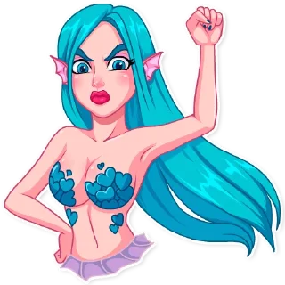 ✊-Siren, Telegram Sticker