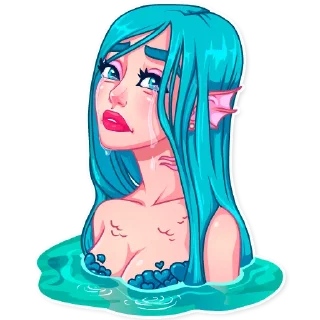 😢-Siren, Telegram Sticker