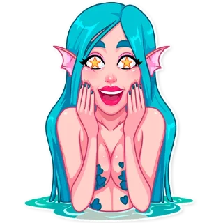 🤩-Siren, Telegram Sticker