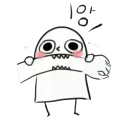 😐-Cr : @sjd_fzl ^^), Telegram Sticker