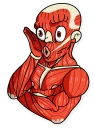 🙎-Dave the Nudist, Telegram Sticker