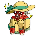 😊-Dave the Nudist, Telegram Sticker