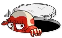 🕳-Dave the Nudist, Telegram Sticker