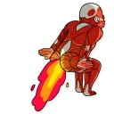 🚀-Dave the Nudist, Telegram Sticker