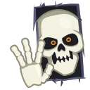 👋-Skull, Telegram Sticker