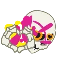 🫶-Skull, Telegram Sticker
