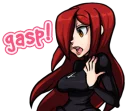 😲-Skullgirls Launch Stickers!, Telegram Sticker