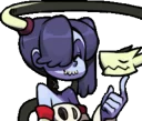 😊-Skullgirls Launch Stickers!, Telegram Sticker