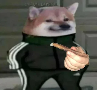 🚬-Slav Cheems | @HolyPulpFiction, Telegram Sticker